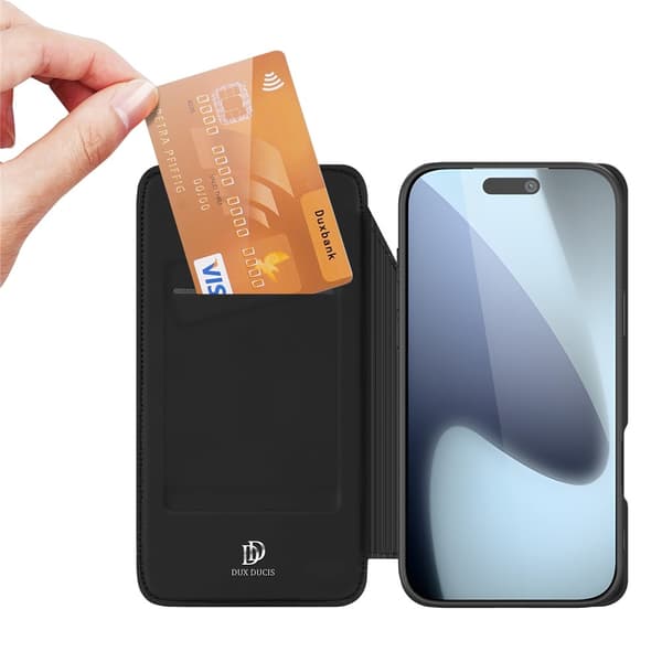 DUX DUCIS iPhone 17 Pro Max Fodral Skin Pro Svart