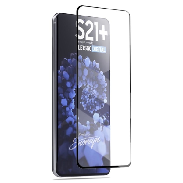 Samsung Galaxy S21 Plus - AMORUS Heltäckande Skärmskydd I Härdat