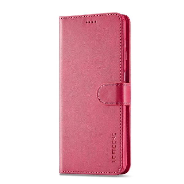 LC.IMEEKE Samsung Galaxy A24 5G Fodral Läder Röd/Rosa