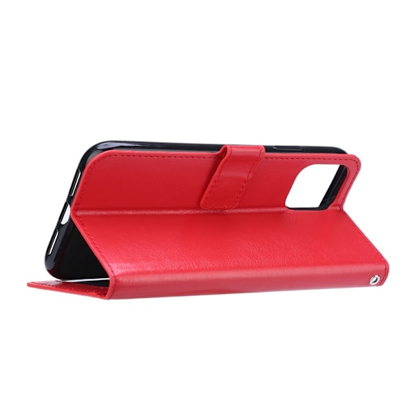 Samsung Galaxy A71 - Crazy Horse Fodral - Röd Red Röd