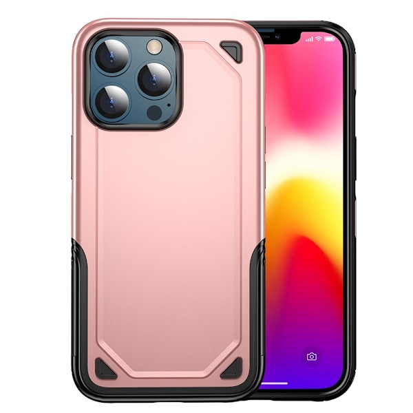 iPhone 13 Pro Max - Hybrid Armor Skal - Svart