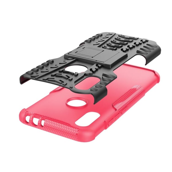 Xiaomi Redmi 7 - Ultimata stöttåliga skalet - Rosa Pink Rosa