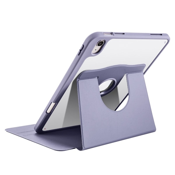 iPad Air 13 2025/2024 Fodral Hybrid Rotation Pennhållare Lila