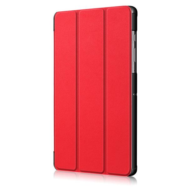 Samsung Galaxy Tab S6 - Tri-Fold Fodral - Röd Red Röd