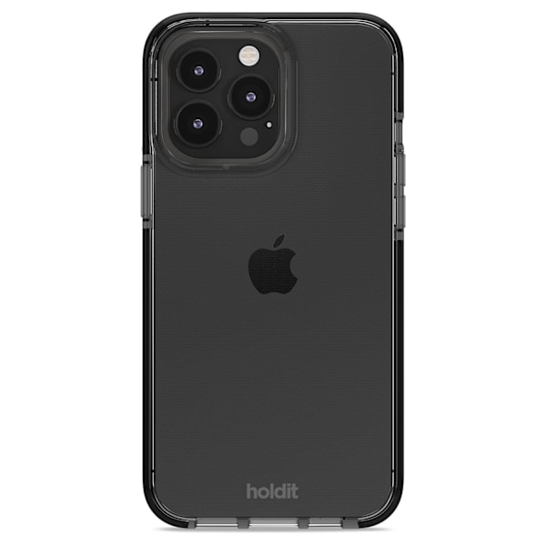 holdit iPhone 15 Pro Max Mobilskal Seethru Svart