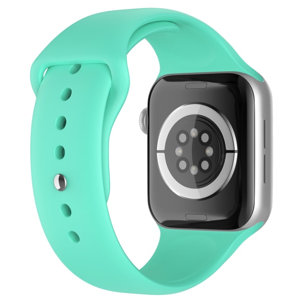 Apple Watch 38/40/41 mm Silikon Armband (M/L) Mintgrön