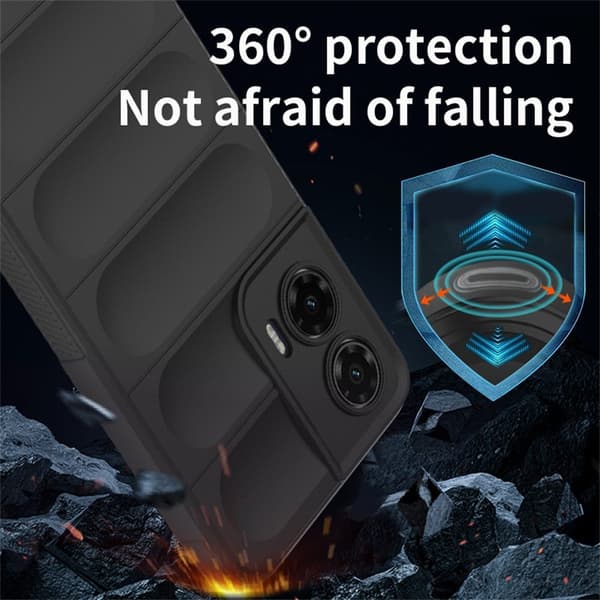 Motorola Moto G35 5G Skal Magic Shield Grå