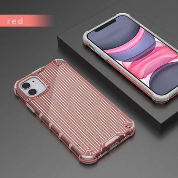 iPhone 11 Pro Skal Shockproof Resväska Design Röd