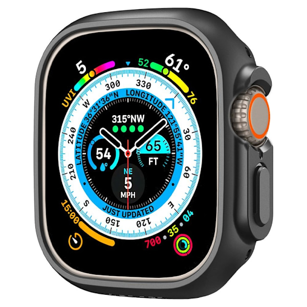 Spigen Apple Watch Ultra 49 mm Skal Thin Fit Svart
