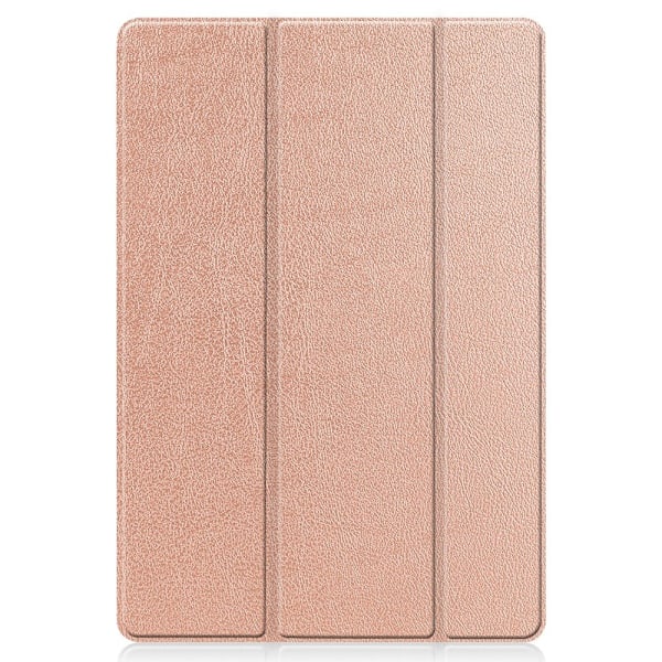 Samsung Galaxy Tab S7 Plus / Tab S8 Plus Tri-Fold Fodral Pennhållare Roséguld