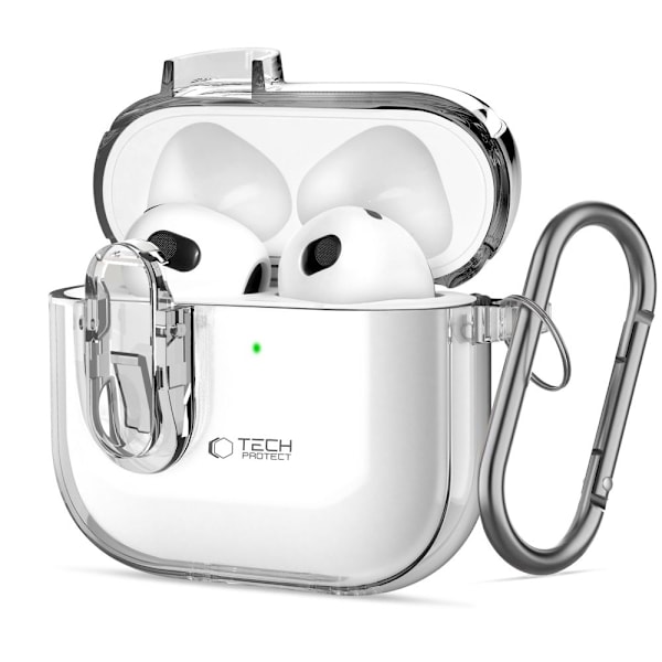Tech-Protect AirPods 4 Skal Slim Hook Transparent