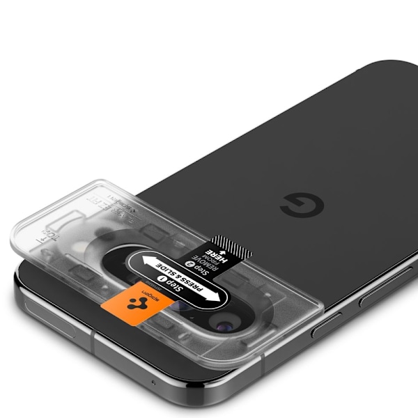Spigen Google Pixel 9 Pro XL 2-PACK Linsskydd Optik.tR "Ez Fit"