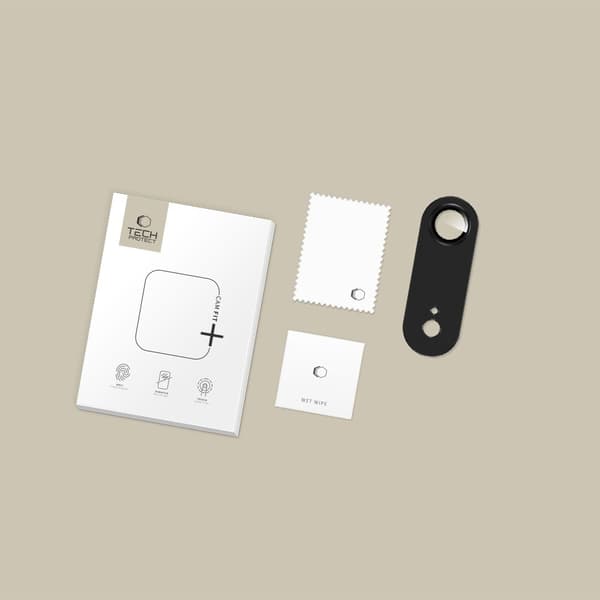 Tech-Protect iPhone Air Linsskydd CamFull Fit+ Svart
