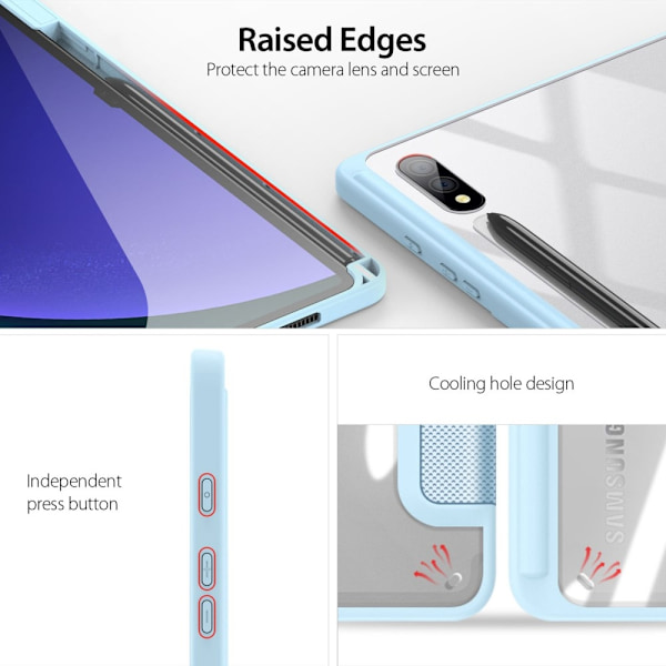 DUX DUCIS Galaxy Tab S10 Plus/S9 Plus/S9 FE Plus Fodral TOBY