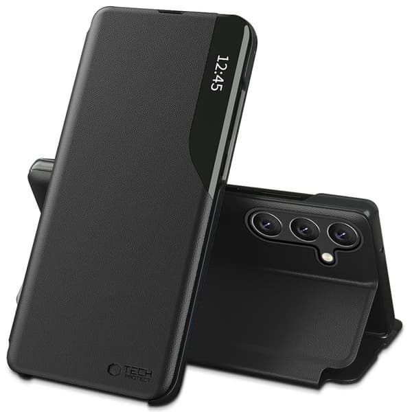 Tech-Protect Galaxy A56 5G Fodral Smart View Svart