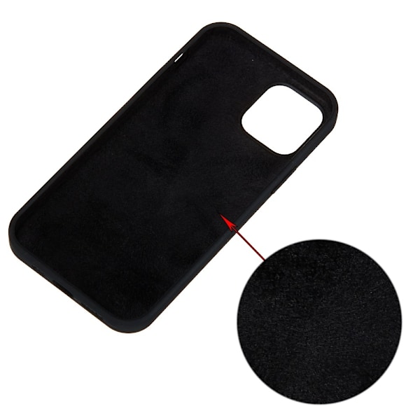 iPhone 13 Skal Liquid Silikon Svart