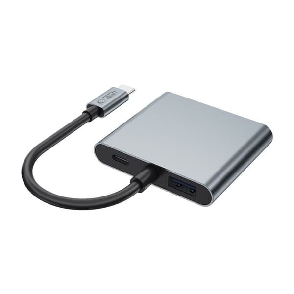 Tech-Protect 4in1 USB-C Adapter USB-C / USB-A / HDMI / Space Grey