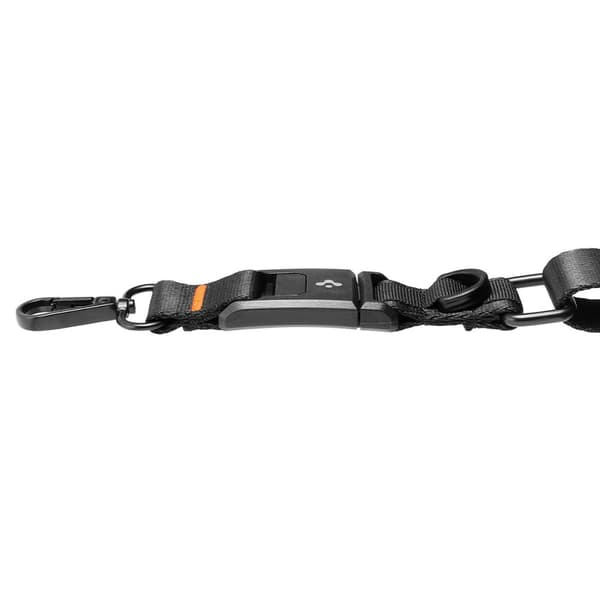 Spigen Universalt Mobilsnöre Lanyard Strap Crossbody Svart