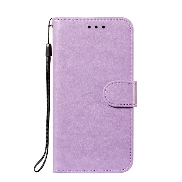 Xiaomi Mi 11i - Solid Läder Fodral - Lila Lila