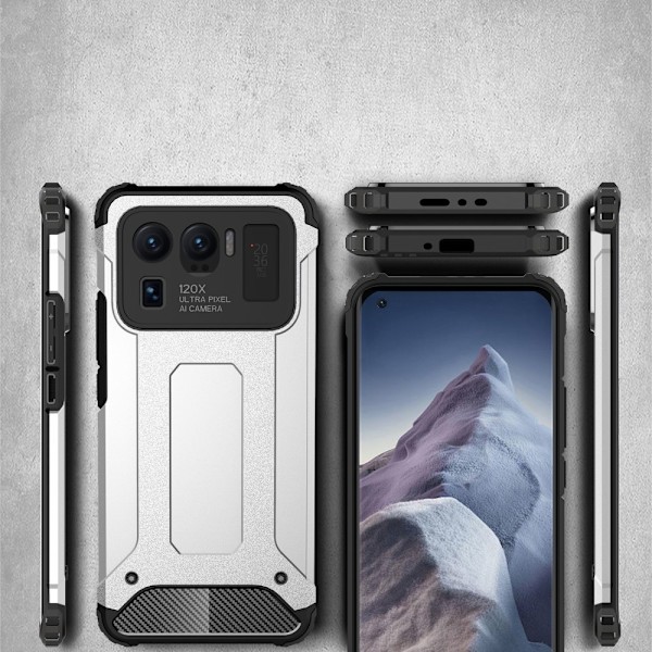 Xiaomi Mi 11 Ultra - Shockproof Hybrid Armor Skal - Mörk Blå Mörkblå