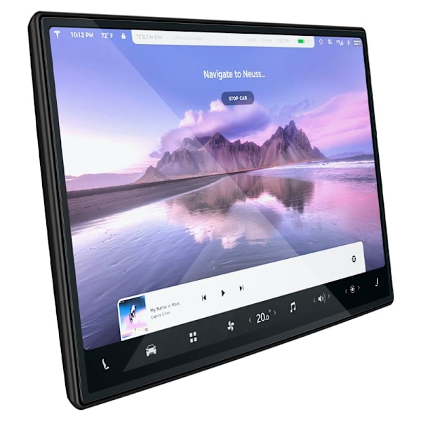 Spigen Tesla Model X 2022/Model S 2021 Skärmskydd GLAS.tR "Ez Fit"