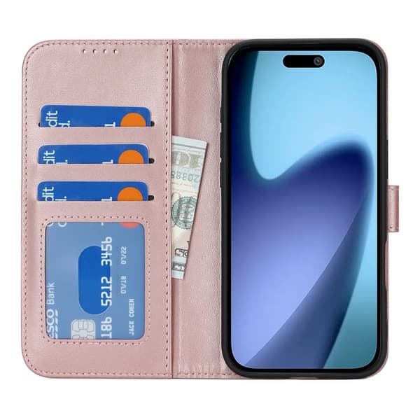 iPhone Air Fodral Läder Roséguld