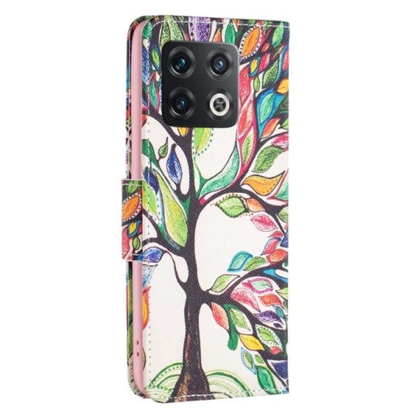 OnePlus 10 Pro 5G Fodral Med Tryck Färgat Träd