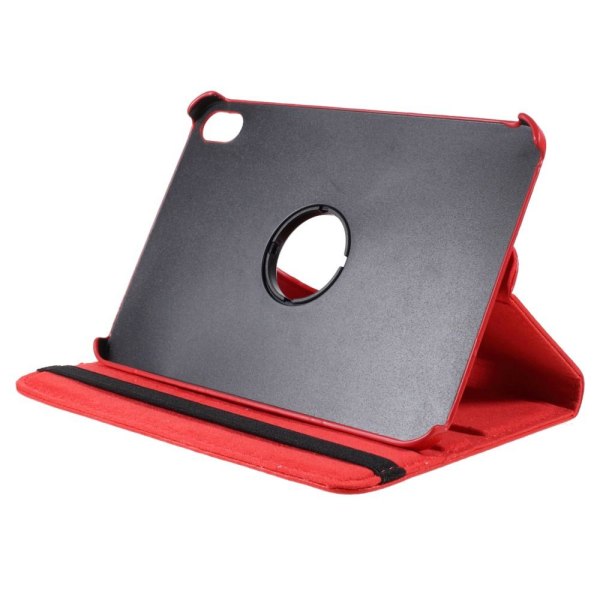 iPad Mini (2021) Fodral 360° Rotation Litchi Röd