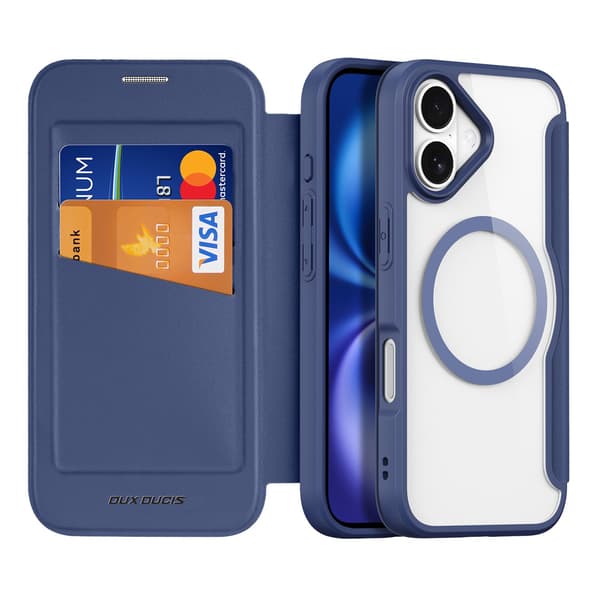 DUX DUCIS iPhone 17 Fodral MagSafe Skin X Pro Blå