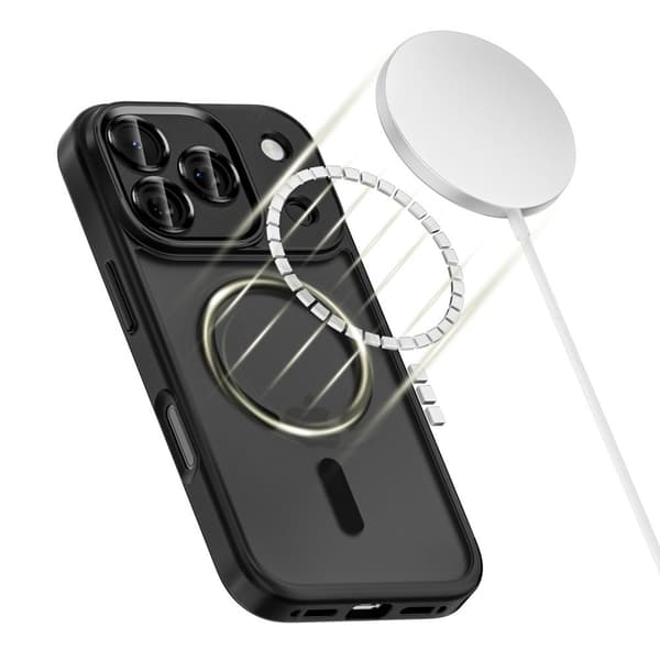 Tech-Protect iPhone 17 Pro Max Skal MagSafe MagCam Matt Svart