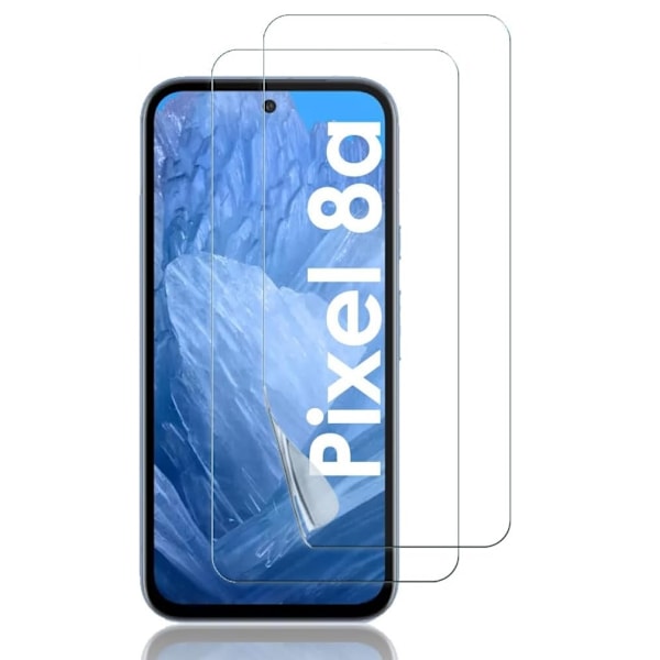2-Pack Google Pixel 8a Skärmskydd i Härdat Glas