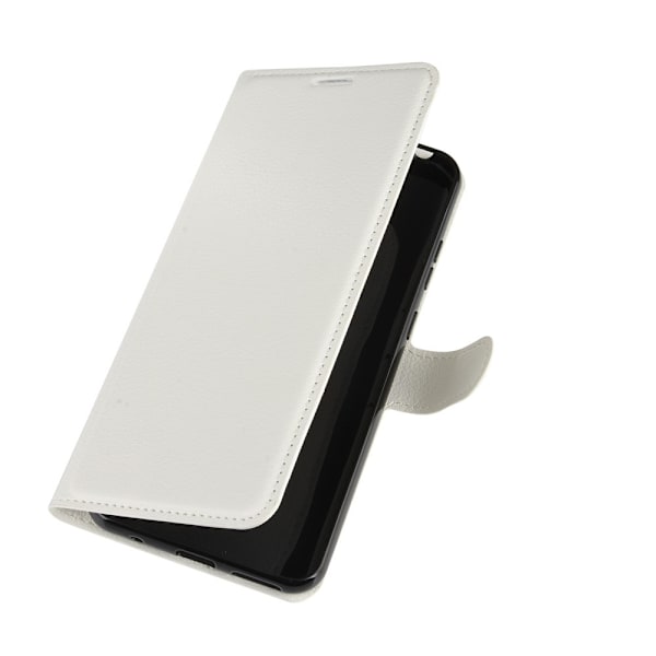 Nokia 5.3 - Litchi Plånboksfodral - Vit White Vit