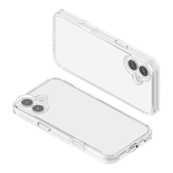 iPhone 17 Skal Shockproof Hybrid Transparent