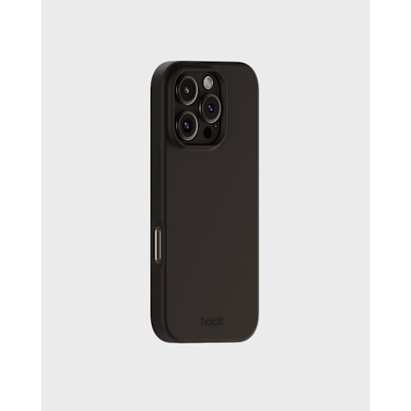 holdit iPhone 16 Pro Max Mobilskal Silikon Svart