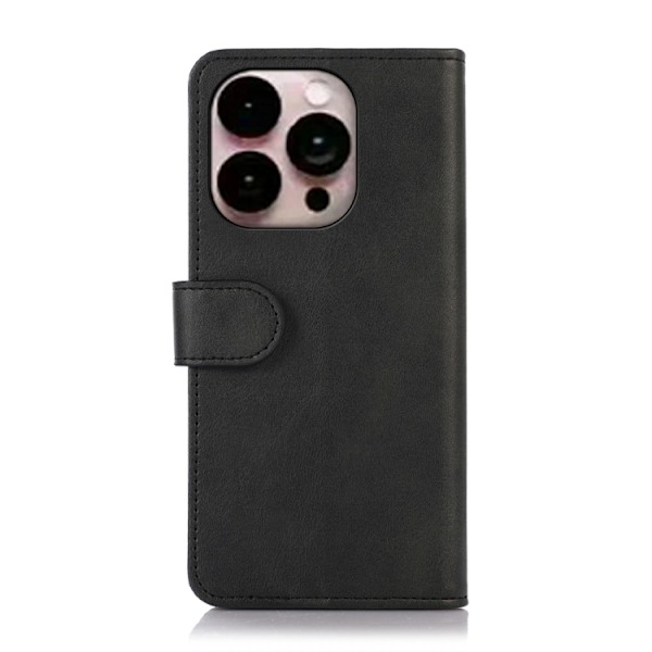 iPhone 14 Pro Max Fodral Läder Svart