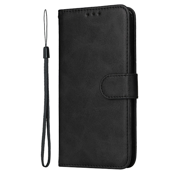 Xiaomi Redmi Note 14 4G Fodral Läder Folio Svart