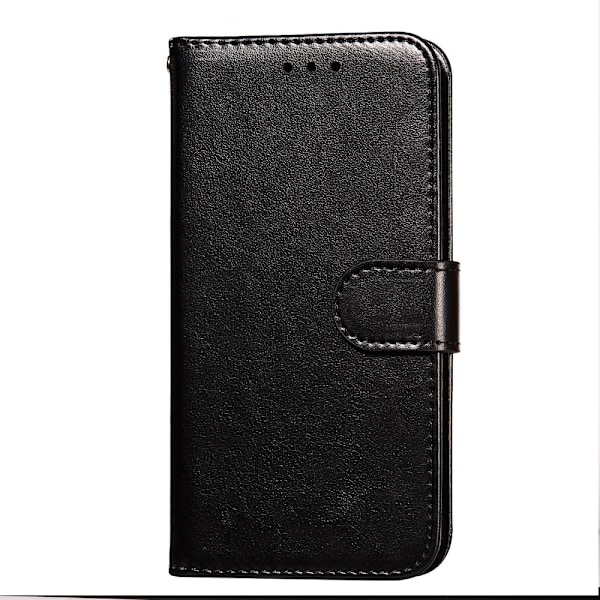 Samsung Galaxy A72 - Läder Fodral - Svart Black Svart