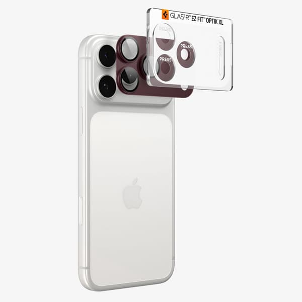 Spigen iPhone 18 Pro Max Linsskydd Optik Pro XL GLAS.tR 'Ez Fit'