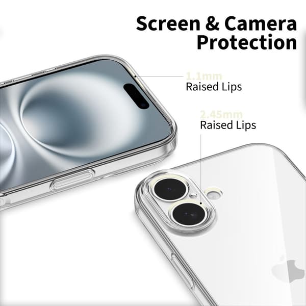 Tech-Protect iPhone 17 Skal FlexAir Transparent