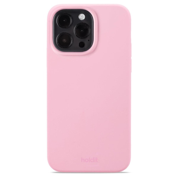 holdit iPhone 15 Pro Max Mobilskal Silikon Pink