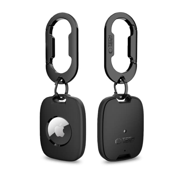 Tech-Protect Apple AirTag 2/1 Hållare Velar Svart