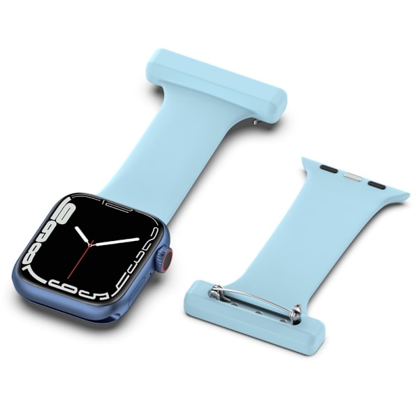 Apple Watch 38/40/41 mm Rem Sjuksköterska Ljus Blå