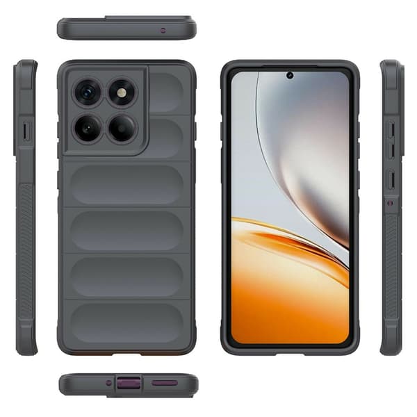 Motorola Edge 60 Pro Skal Magic Shield Grå