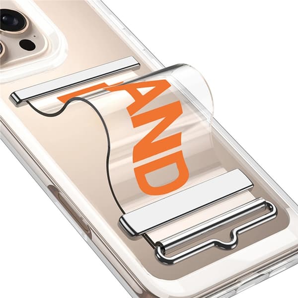 GKK iPhone 16 Pro Max Skal Med Strap Transparent / Svart
