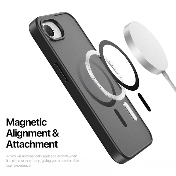 DUX DUCIS iPhone 16e Skal MagSafe Yind Series Svart