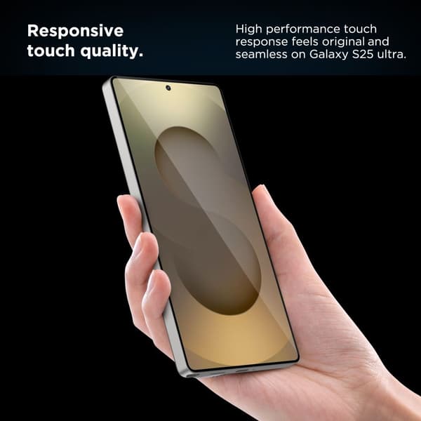 Tech-Protect Galaxy S25 Ultra 2-PACK Skärmskydd QuickSet+ Härdat Glas