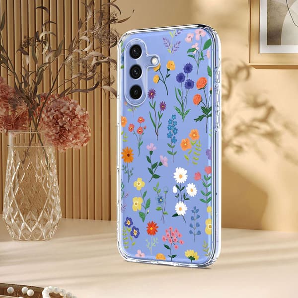 Samsung Galaxy A57 5G Skal Med Tryck Blommor