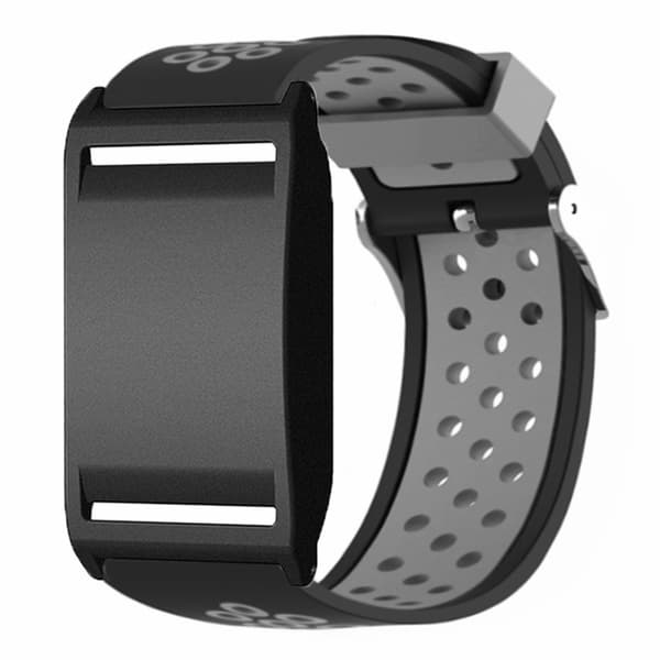 Polar Loop Klockarmband Silikon Dual-Color Grå / Svart