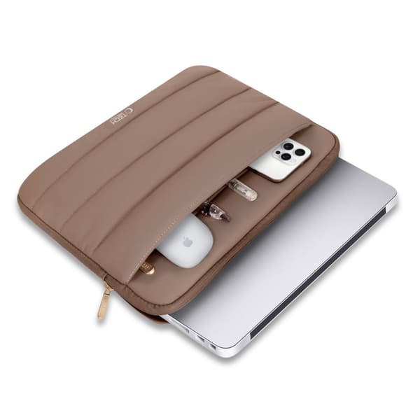 Tech-Protect Laptop Fodral 15-16" Fluffy Walnut