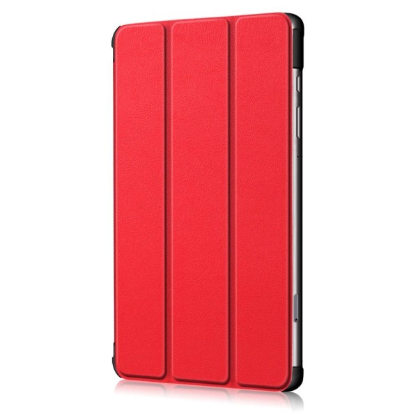 Samsung Galaxy Tab S6 Lite - Tri-Fold Fodral - Röd Red Röd